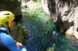 Canyoning no Rio Teixeira